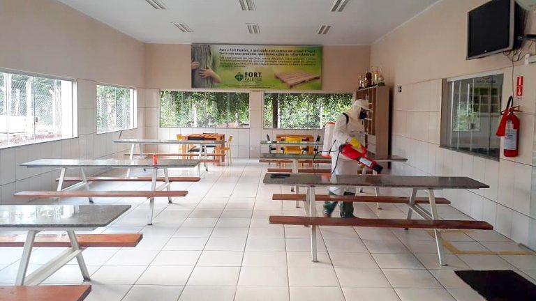 Sanitização de Ambiente